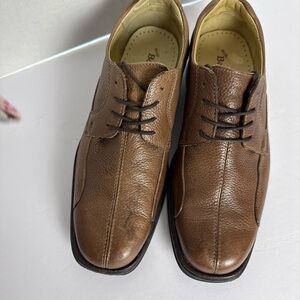 Belvedere Brown Leather Men's Oxfords